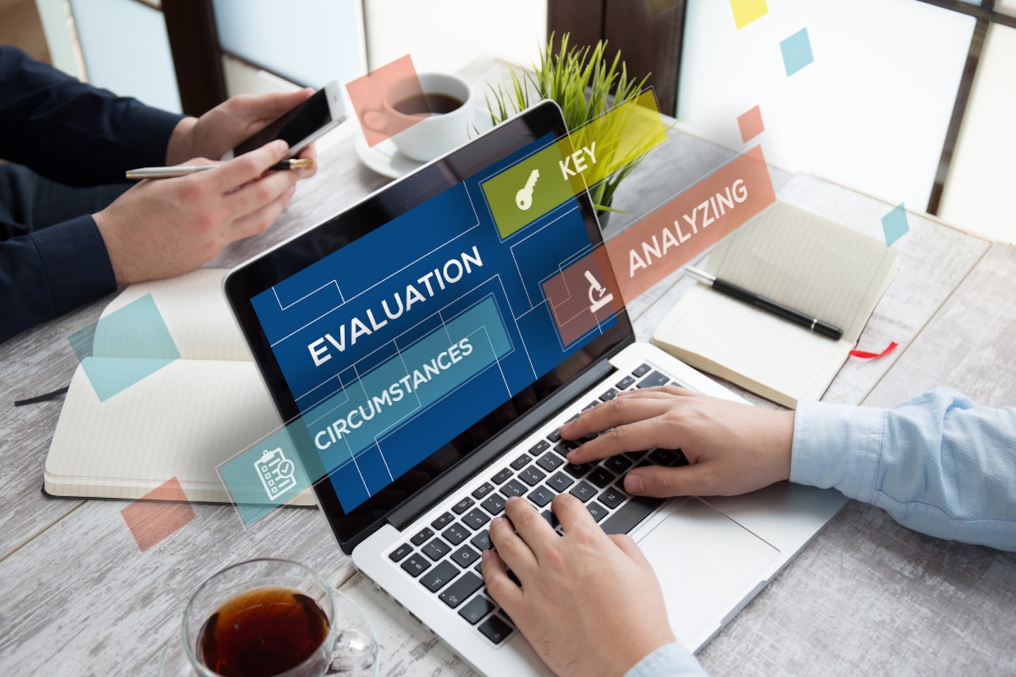 Evaluation on a computer