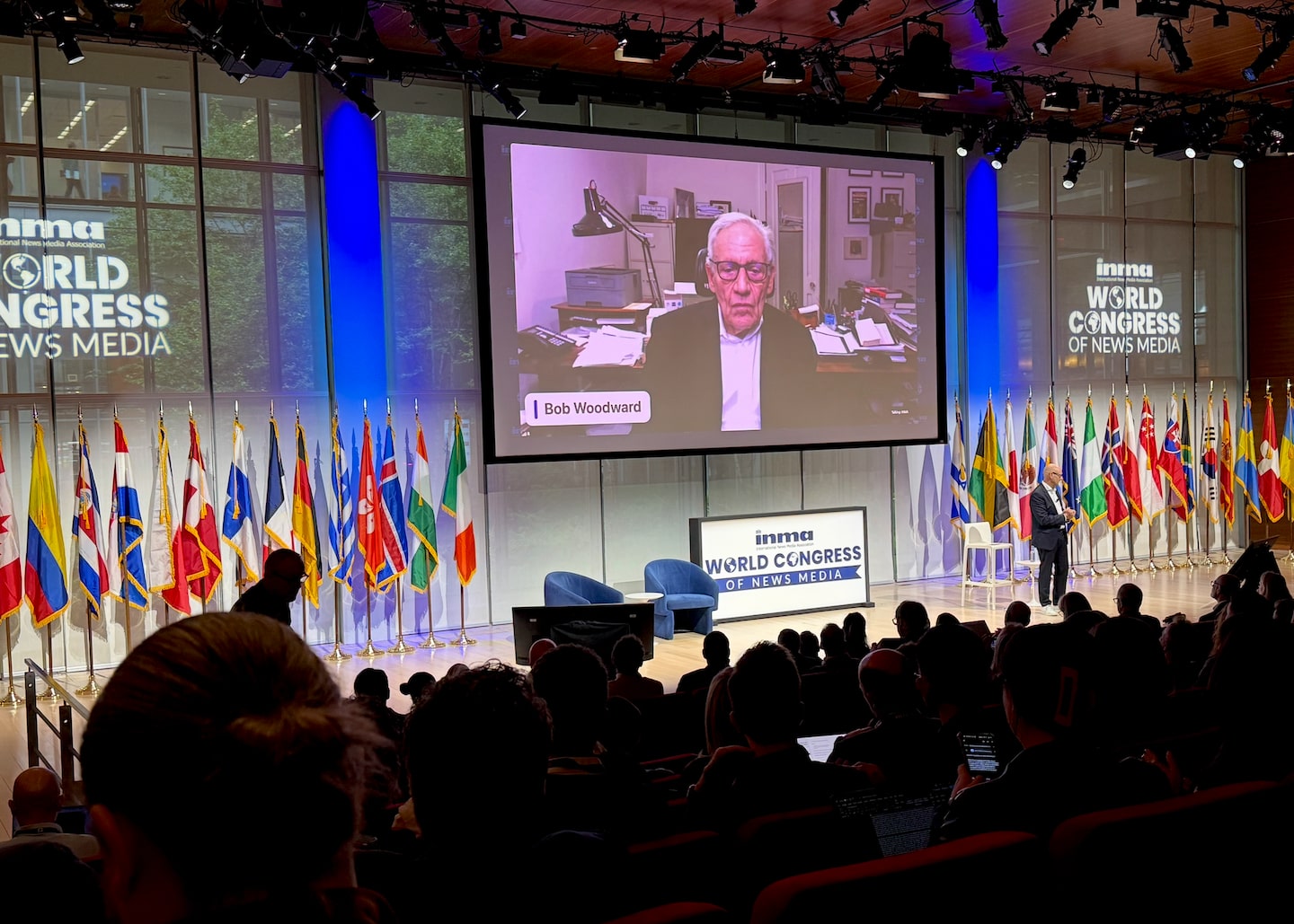 Bob Woodward at INMA World Congress 2025