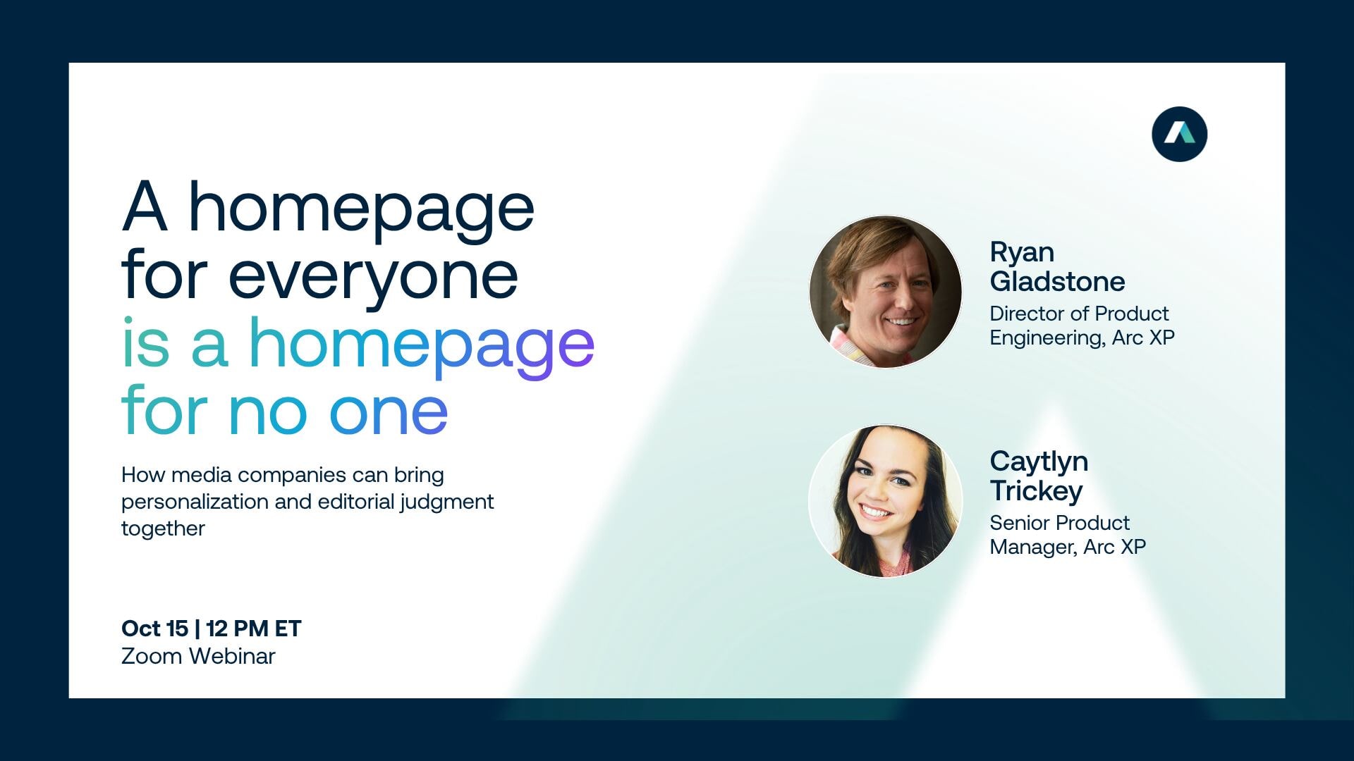 A Homepage for Everyone Is a Homepage for No One